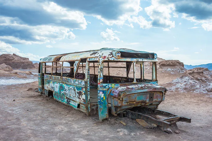 Vallecito + Bus abandonado!